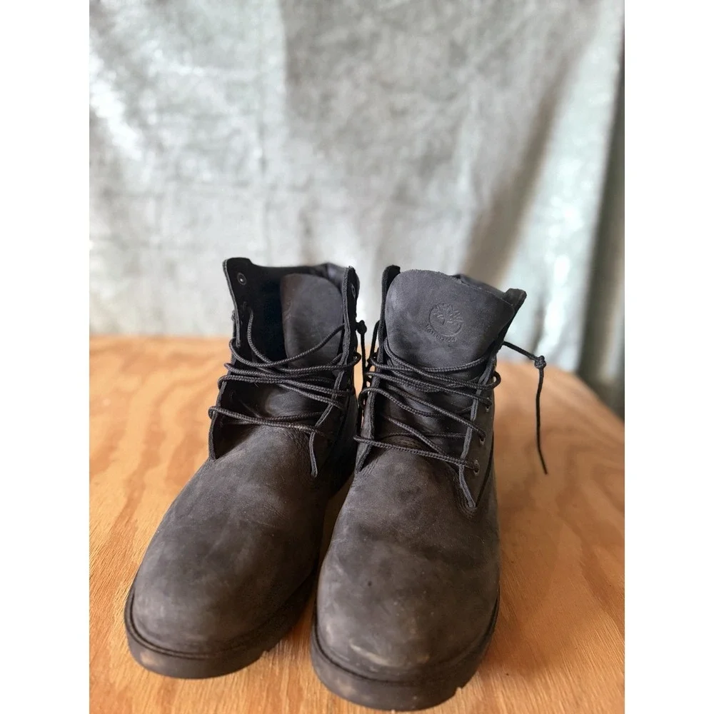 Size 9 Womens-Timberland Waterproof Men's Boots - Black